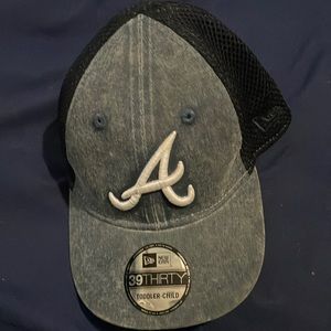 Toddler Atl Braves fitted cap